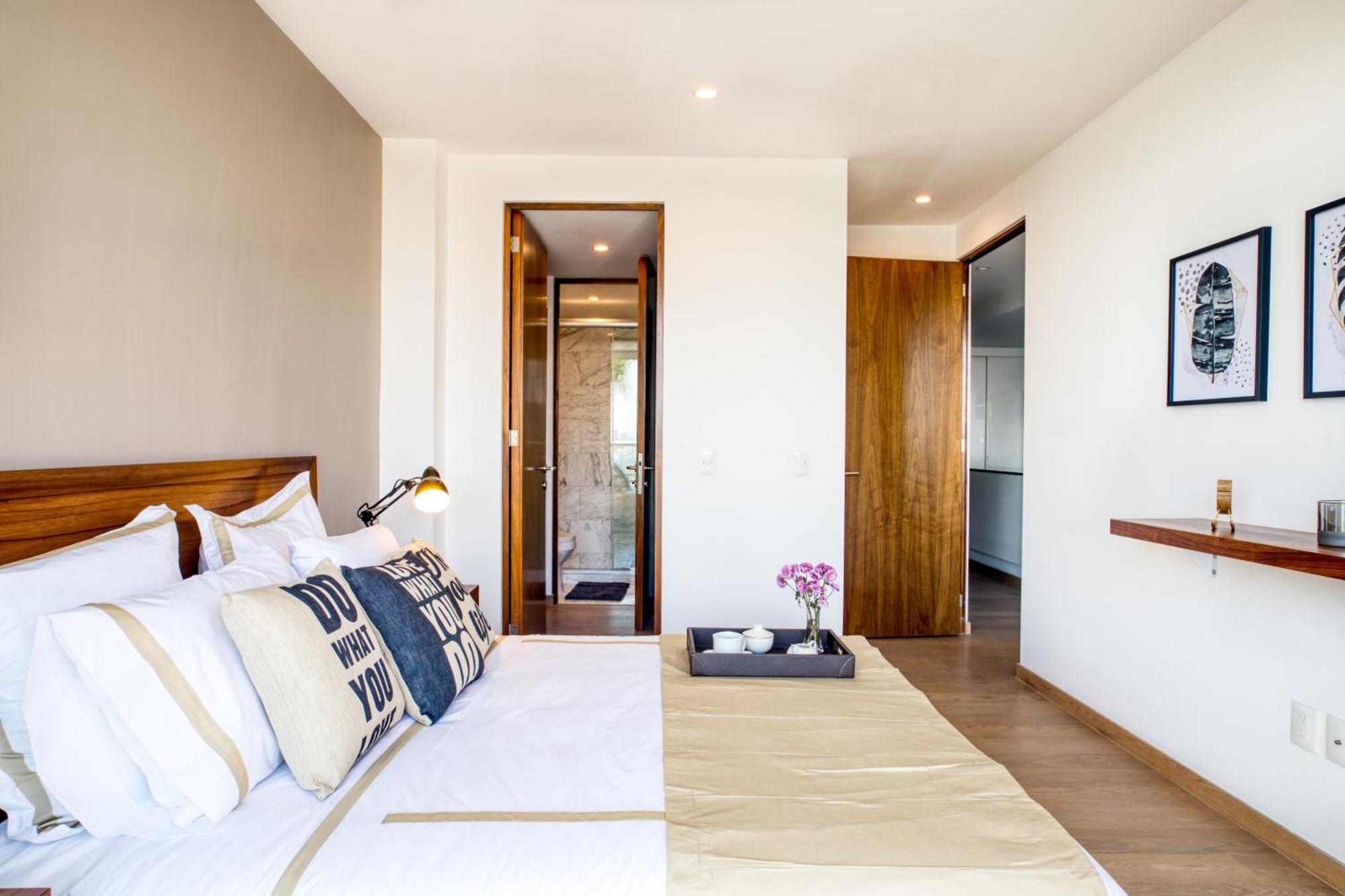 メキシコシティ Uliv Polancoアパートホテル 部屋 写真